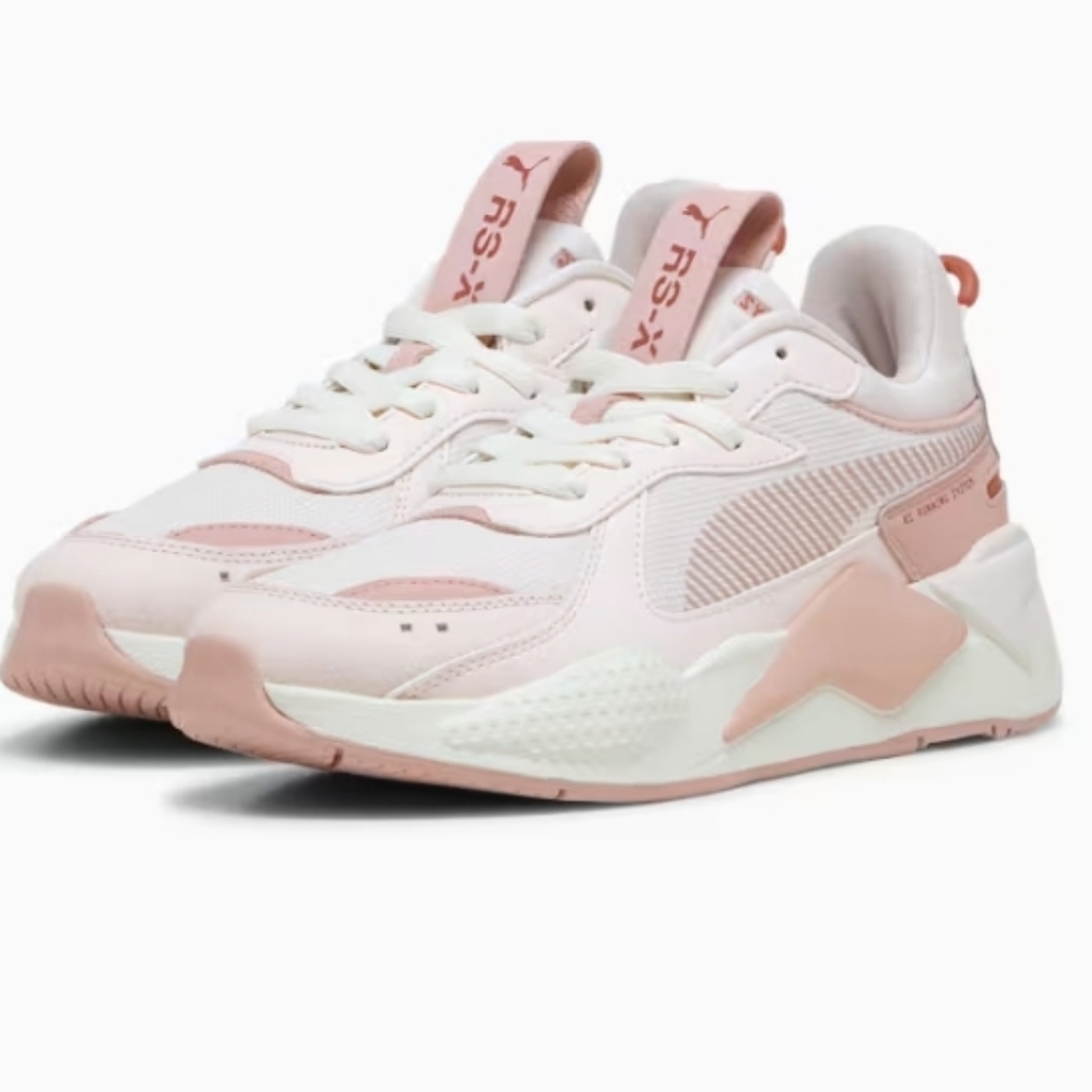 Puma Women's RS-X Sneakers in Soft Pink and White